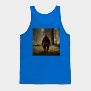 Sasquatch in Nature Tank Top